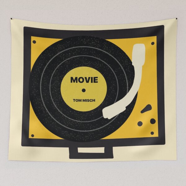 Item preview, Illustration Vinile Movie by Tom Misch designed and sold by zoesilveyra.