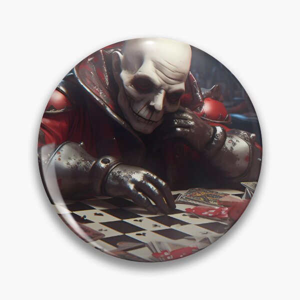 Item preview, Death in Red Armor Confronting All Its Games with Which It Deceives and Takes Over Souls designed and sold by SingularityGeek.