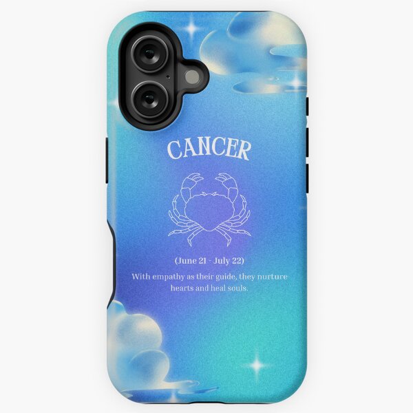 Cancer Zodiac Starsign Gradient iPhone Tough Case