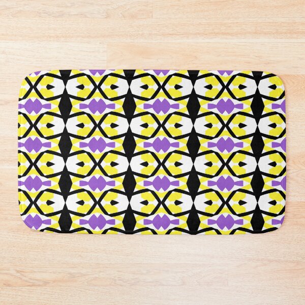 Item preview, non-binary pattern White 2 designed and sold by nailsthatglow.