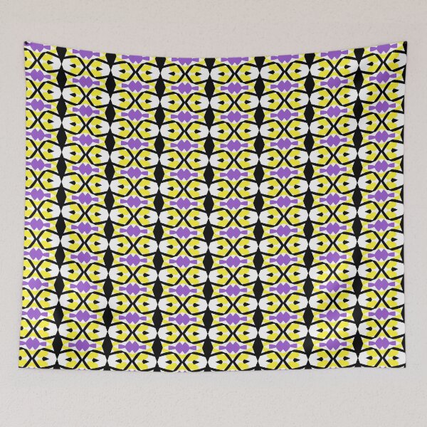Aperçu de l'œuvre non-binary pattern White 2 créée et vendue par nailsthatglow.