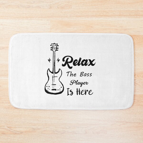 Item preview,  Relax The Bass Player Is Here Funny Music  designed and sold by SOUFIANE1991.