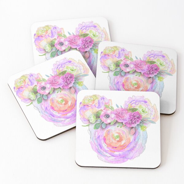 Item preview, Watercolor Floral Mickey Design  designed and sold by 337unlimited.