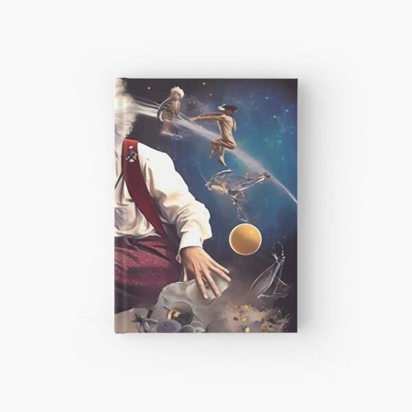 Item preview, Einstein Breakdancing on the Ground Surrounded by Planets and Stars in the Infinity of the Cosmos designed and sold by SingularityGeek.