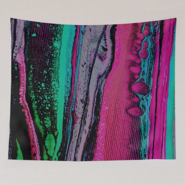 Item preview, Colorful acrylic fluid art designed and sold by baksuart.
