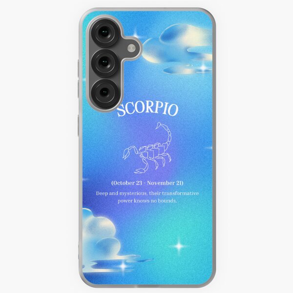 Scorpio Zodiac Starsign Gradient Samsung Galaxy Soft Case