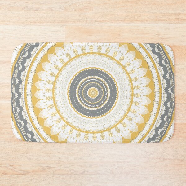Item preview, Golden Floral Mandala designed and sold by Sheila Wenzel Ganny.