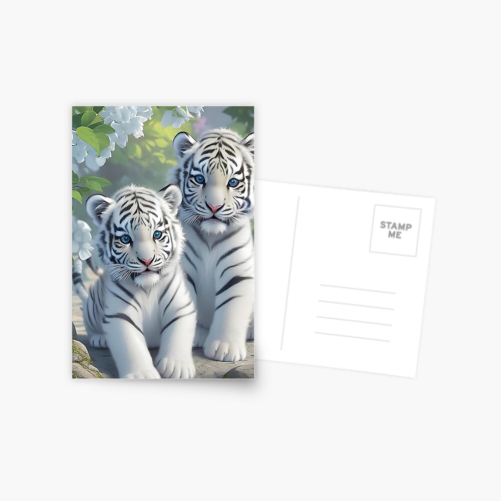 White Tiger Cubs Sos Poster Poster Print - Item # VARIMPST5574R