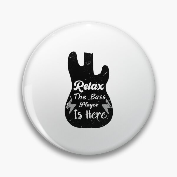 Item preview,  Relax The Bass Player Is Here Funny Music  designed and sold by SOUFIANE1991.