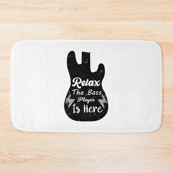Item preview,  Relax The Bass Player Is Here Funny Music  designed and sold by SOUFIANE1991.