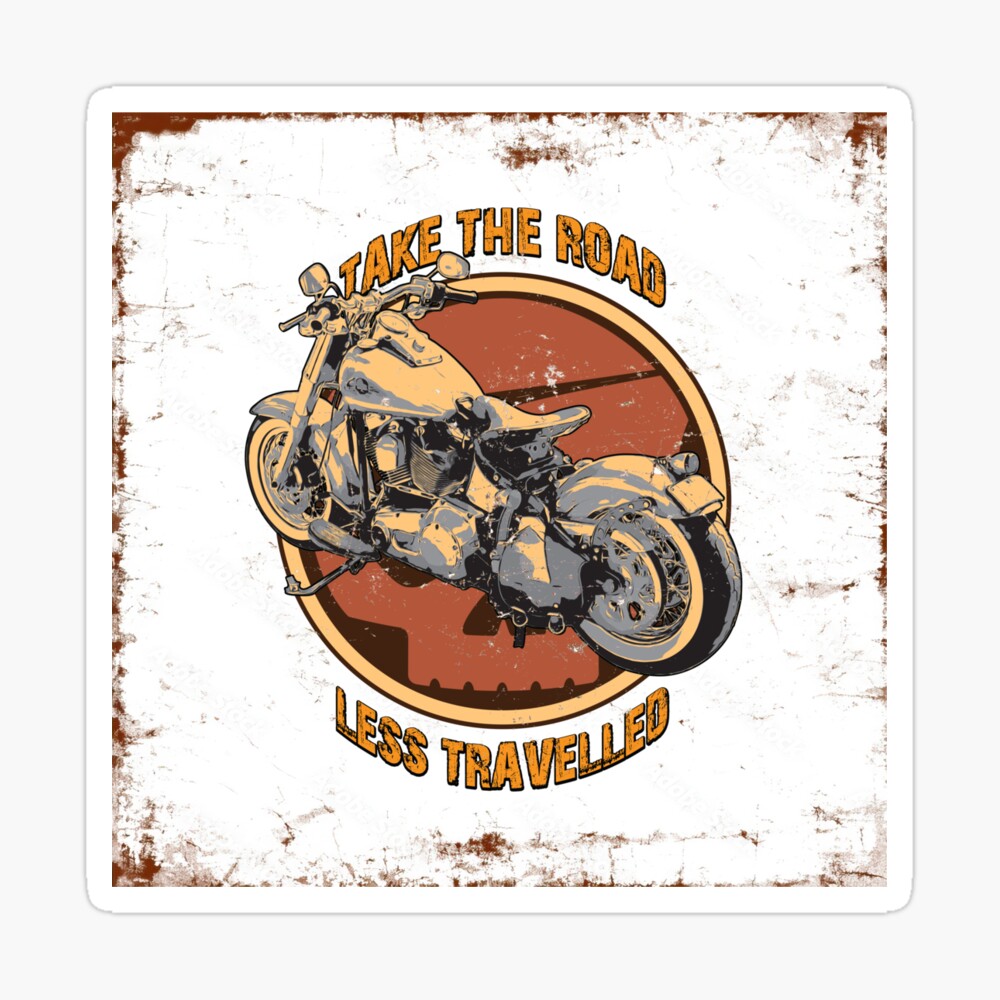 Take the road less traveled Poster for Sale by VRMediaDecor | Redbubble