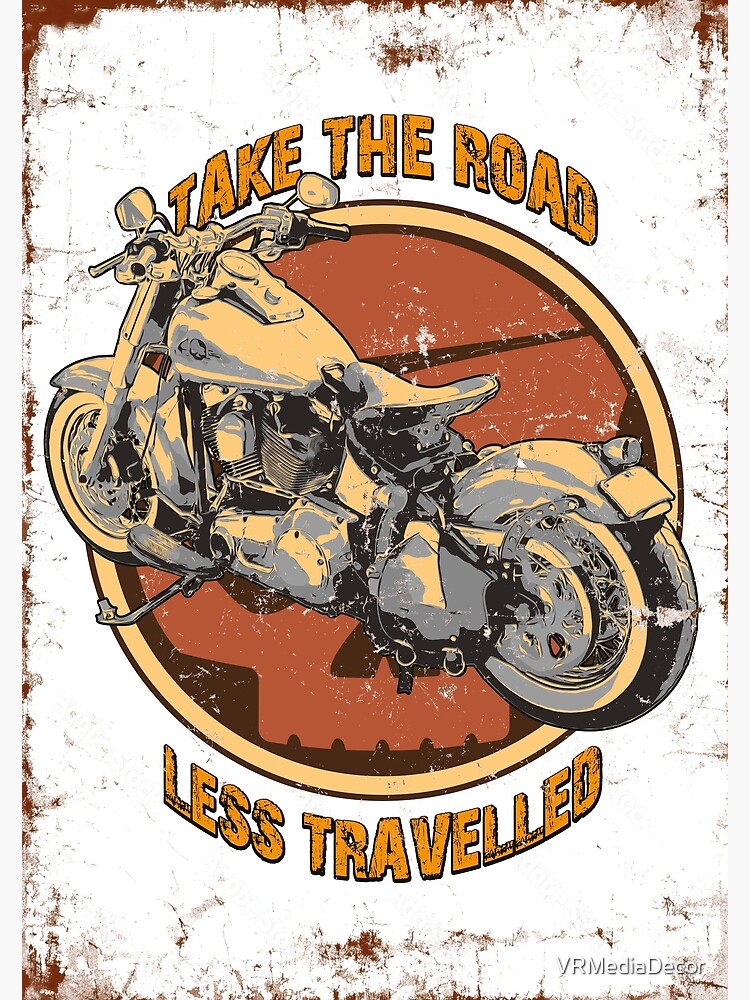 Take the road less traveled Poster