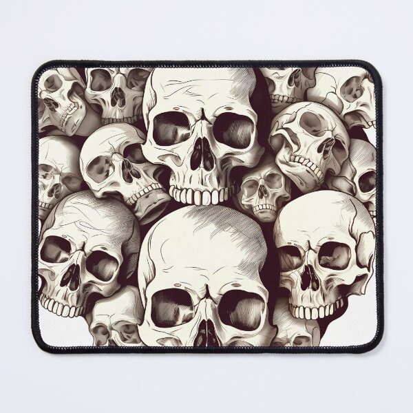 Item preview, Grouped Human Skulls without Jaws designed and sold by SingularityGeek.