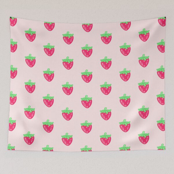 Item preview, Happy Kawaii Strawberry designed and sold by Nessiknacks0301.