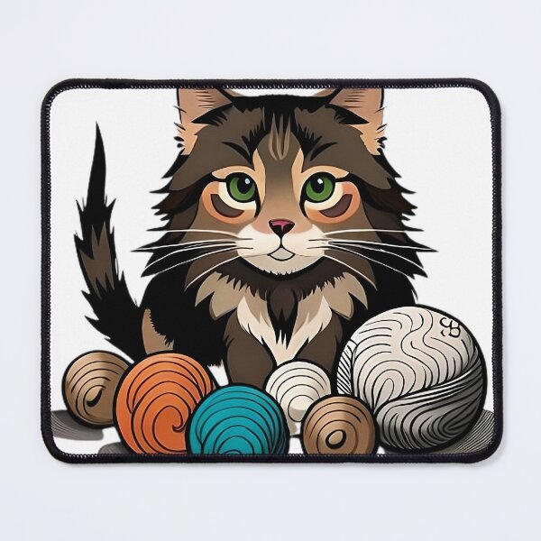 Item preview, A playful kitten with a sketch style, exuding curiosity and mischief designed and sold by Arnadn.
