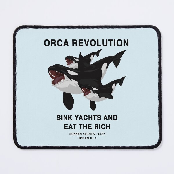 Item preview, Orca Revolution - Eat the Rich designed and sold by DFerraz.
