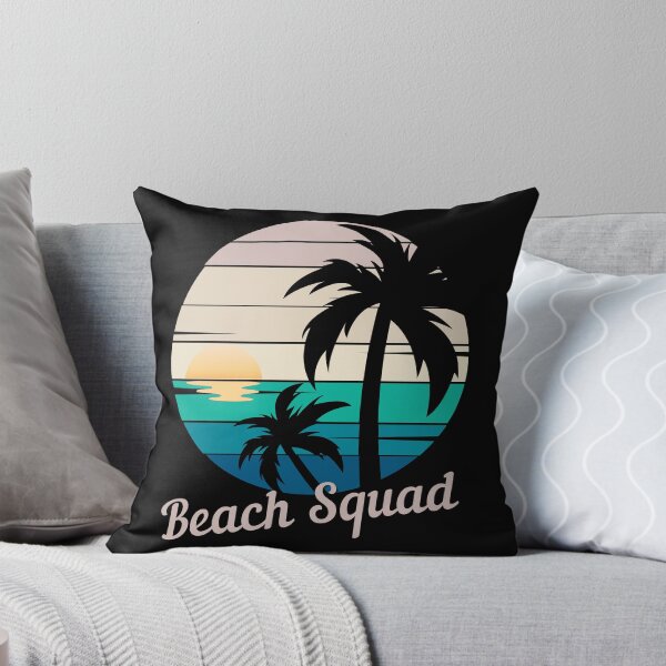 Item preview, BEACH SQUAD - Summer Girl's Trip, Pacific Ocean, Vacay Mood, Sunset, Beach, Party Animal designed and sold by Sun Sand & Sea Art.