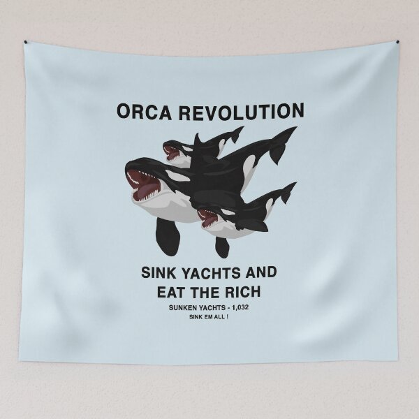 Item preview, Orca Revolution - Eat the Rich designed and sold by DFerraz.