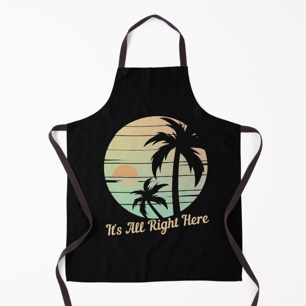 Item preview, IT'S ALL RIGHT HERE - Top Caribbean Islands, Pacific Ocean, Tropical Vacation, Sunset, Beach, Party Animal designed and sold by Sun Sand & Sea Art.