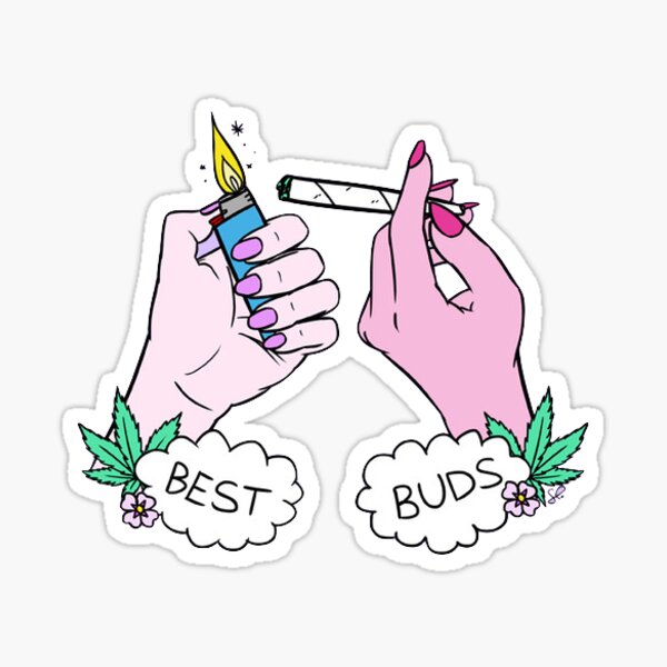 Marijuana Buds Stickers for Sale