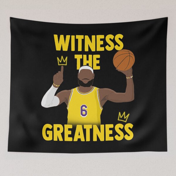 Item preview, LeBron James - Witness The Greatness designed and sold by BuzzerBeater00.