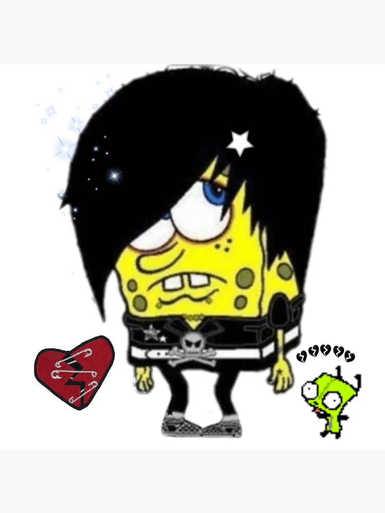 SpongeBob Emo  Emo cartoons, Emo, Blingee emo