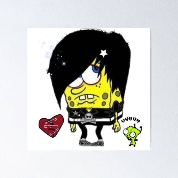 SpongeBob Emo  Emo cartoons, Emo, Blingee emo