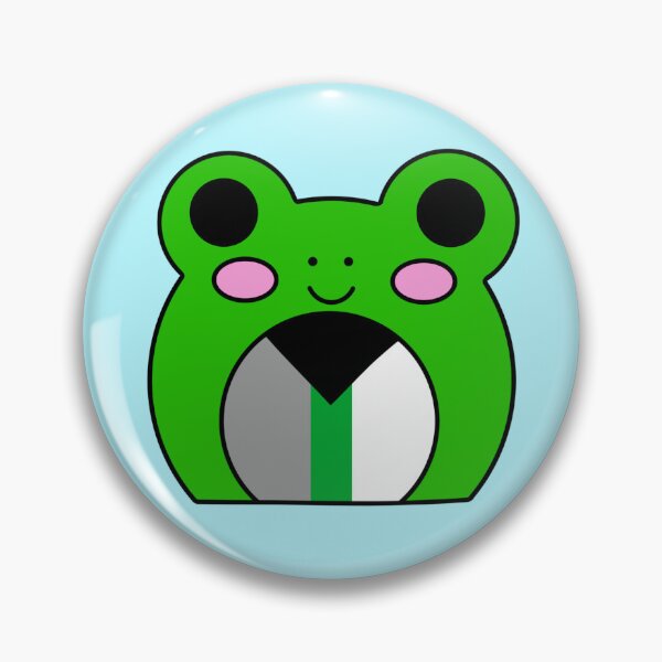 Artikelvorschau, Demiromantic flag frog entworfen und verkauft von bookwoof.