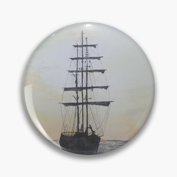 Item preview, Tall Ship at Sunset designed and sold by BrandyGerberArt.