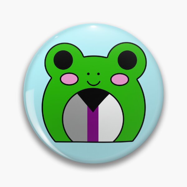 Artikelvorschau, Demisexual flag frog entworfen und verkauft von bookwoof.