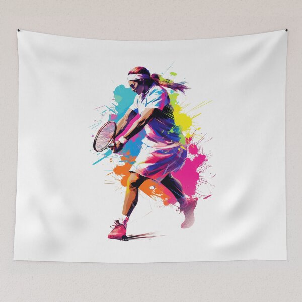 Item preview, Un jugador de tenis designed and sold by GoodOldVintage.