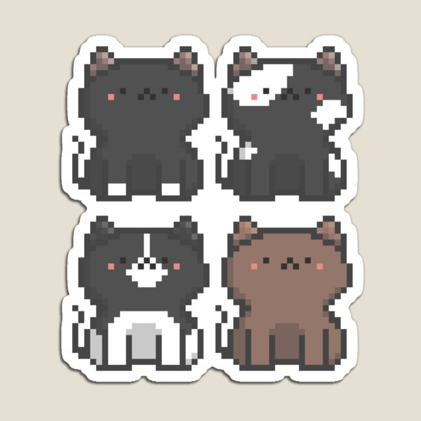 Item preview, Pixel Quiet Cat Quater 003 designed and sold by sosorimaru.