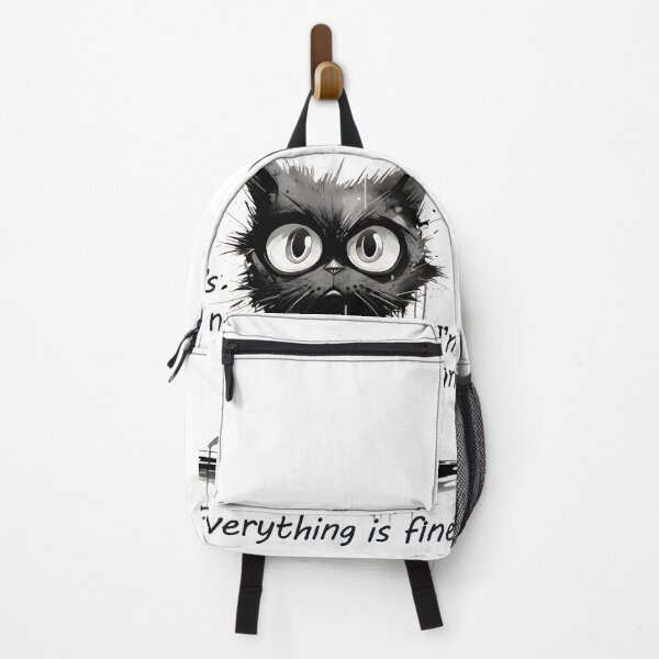 Item preview, Stressed Cat Funny i'm fine it's fine everything is fine designed and sold by YBsahadow.