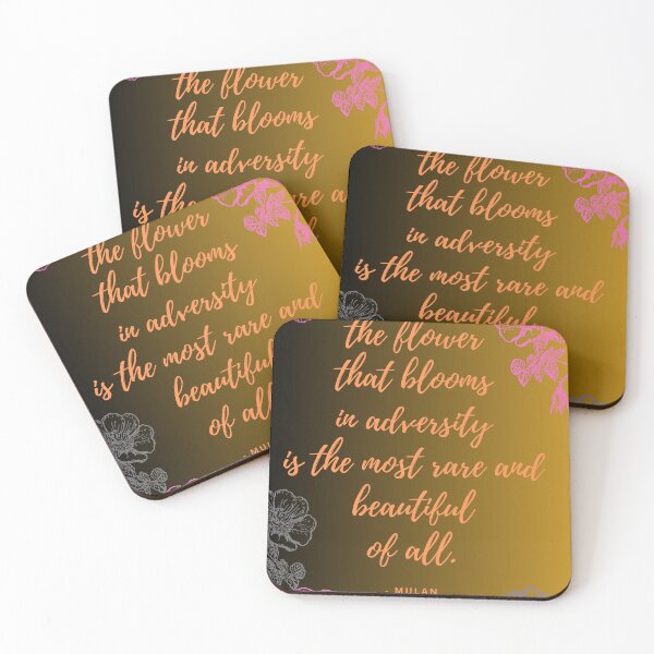 Item preview, The Flower that Blooms in Adversity is the Most Rare and Beautiful of All designed and sold by emilykidder.