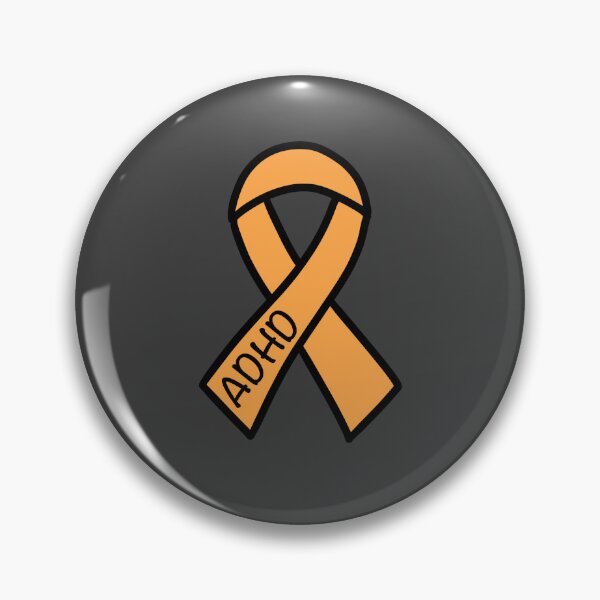 Item preview, Orange ADHD Awareness Ribbon designed and sold by KandKKrafts.