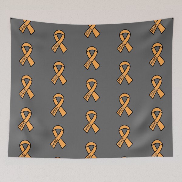 Item preview, Orange ADHD Awareness Ribbon designed and sold by KandKKrafts.