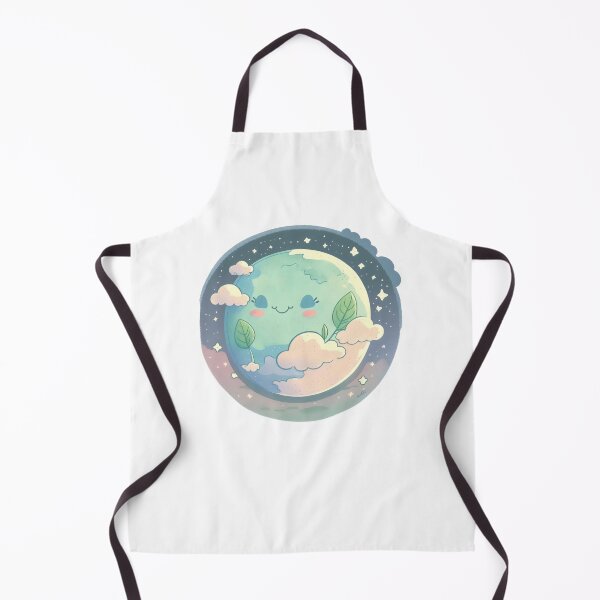Item preview, Earth Happy Cute Space Science Planet Environment Clouds designed and sold by farhanhafeez.