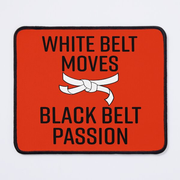 Item preview, White Belt Moves - Black Belt Passion #2 designed and sold by Smiling Collie Designs.