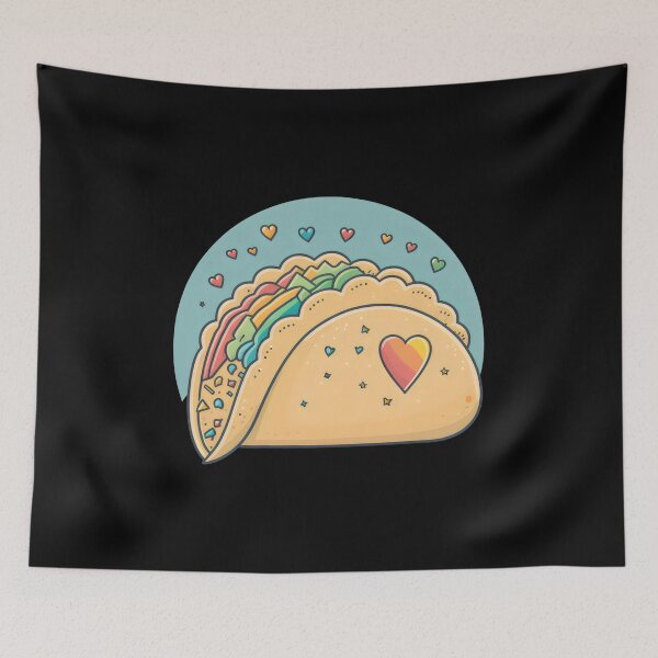 Item preview, Taco-Lover I Love Tacos Heart Spicy Foodie Mexican Food Cute designed and sold by farhanhafeez.