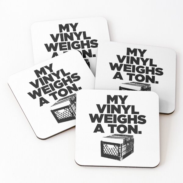 Item preview, My Vinyl Weighs A Ton designed and sold by Tee4Daily.