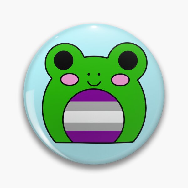Artikelvorschau, graysexual flag frog entworfen und verkauft von bookwoof.