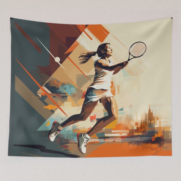 Item preview, A Tennis Player designed and sold by GoodOldVintage.
