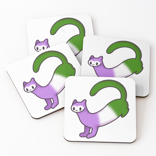 Item preview, pride ferret - genderqueer flag designed and sold by kairoscleryam7.