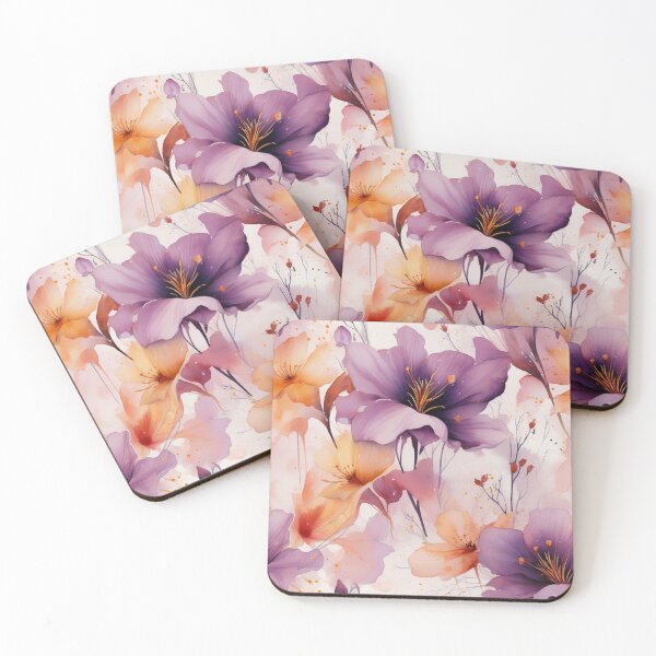 Item preview, Lillys Purple Flower Pattern  designed and sold by ANWA15.