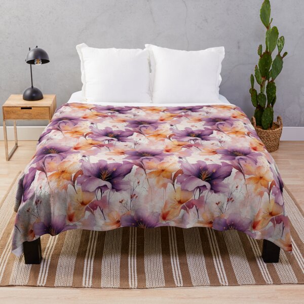 Item preview, Lillys Purple Flower Pattern  designed and sold by ANWA15.