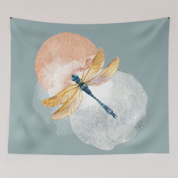Item preview, Watercolor Dragonfly designed and sold by watercolorpic.