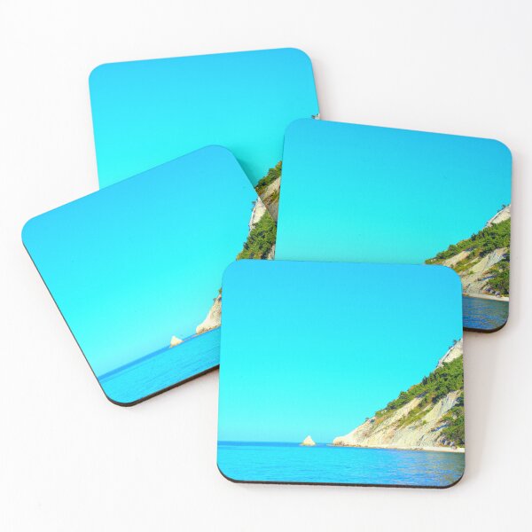 Item preview, Scenery with Mount Conero, Scoglio della Vela, Adriatic Sea designed and sold by Kristina Drozd.