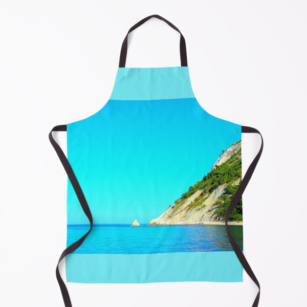 Item preview, Scenery with Mount Conero, Scoglio della Vela, Adriatic Sea designed and sold by Kristina Drozd.