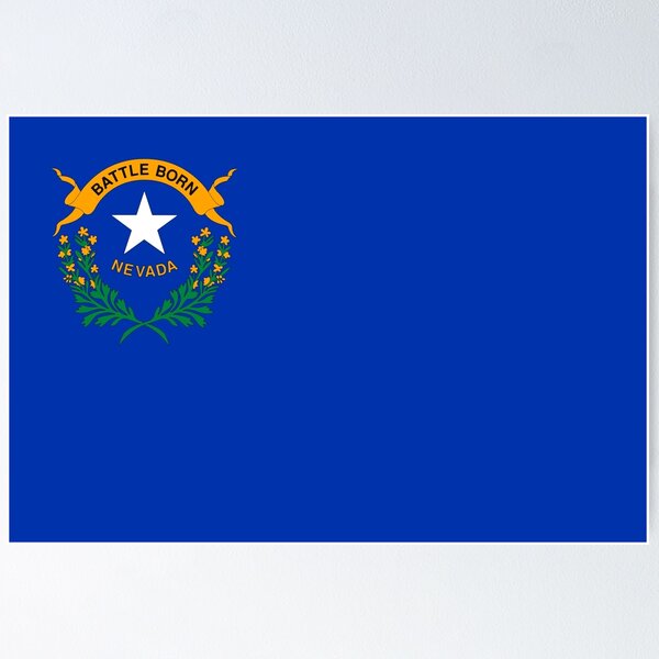 Item preview, NEVADA Flag Gifts, Stickers, Masks & Products designed and sold by mpodger.