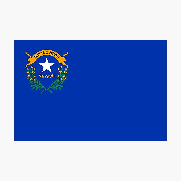 Item preview, NEVADA Flag Gifts, Stickers, Masks & Products designed and sold by mpodger.